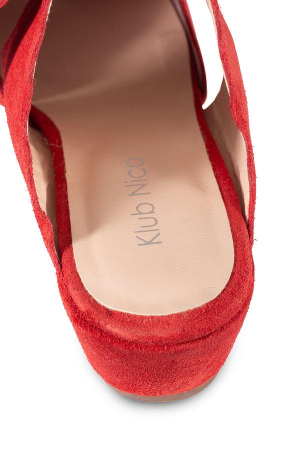 Klub Nico Daisy Footwear Red Suede