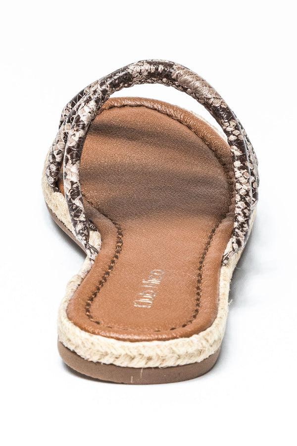 Klub Nico Elena Footwear Taupe Snake