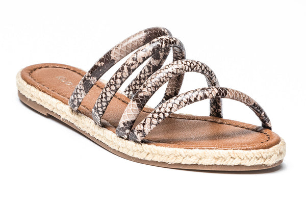 klub nico Elena Footwear Taupe Snake