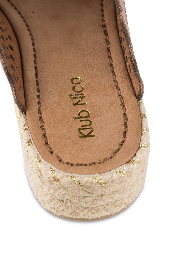 Klub Nico Elsie Footwear Rose Gold