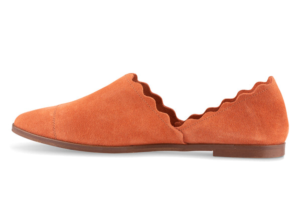 Klub Nico Georgette Footwear Orange Suede