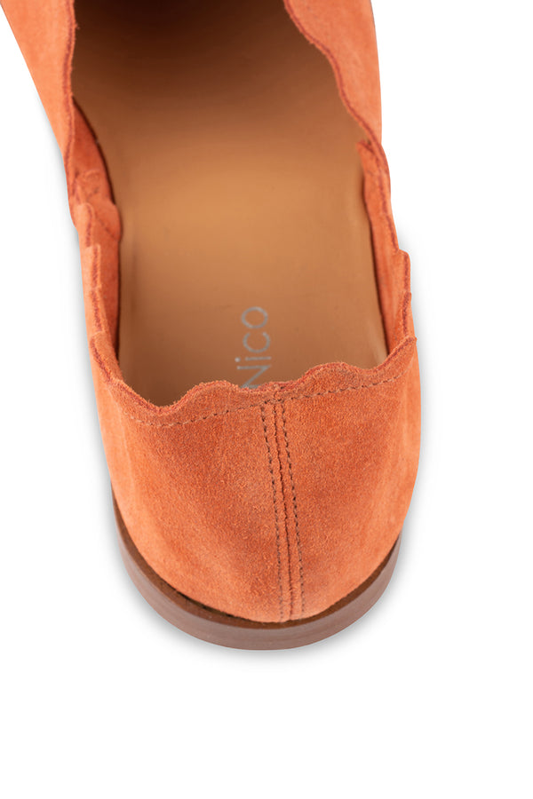 Klub Nico Georgette Footwear Orange Suede