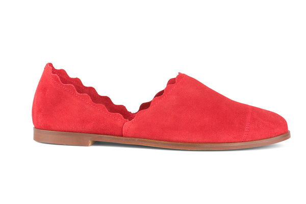 Klub Nico Georgette Footwear Red Suede
