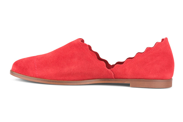 Klub Nico Georgette Footwear Red Suede