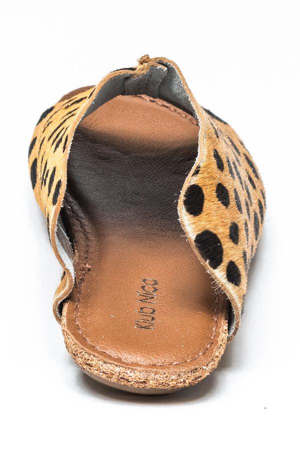 Klub Nico Gracey Footwear Beige Dalmatian Hair