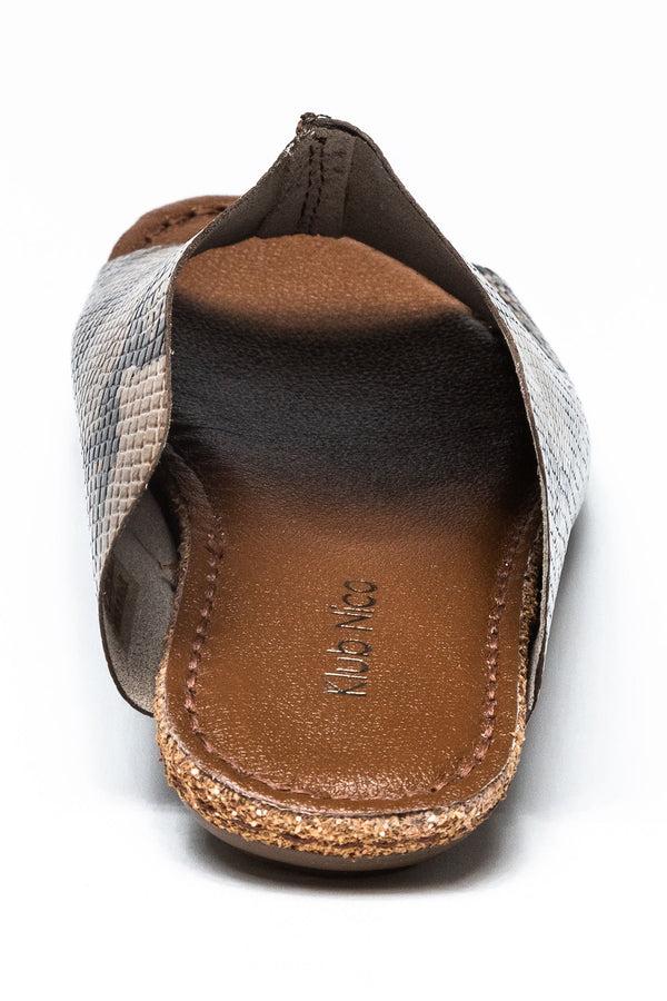 Klub Nico Gracey Footwear Taupe Snake Snake
