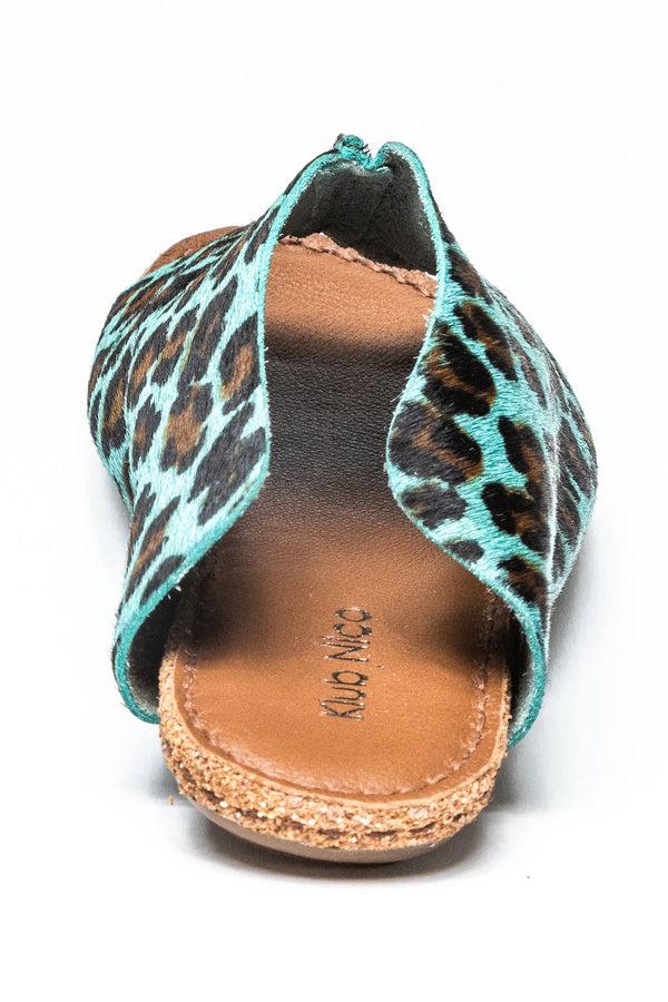 Klub Nico Gracey Footwear Teal Jaguar Hair