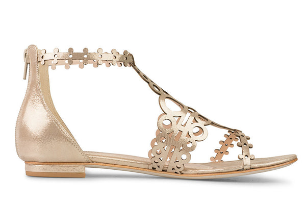 Klub Nico Joellen Footwear Champagne Leather