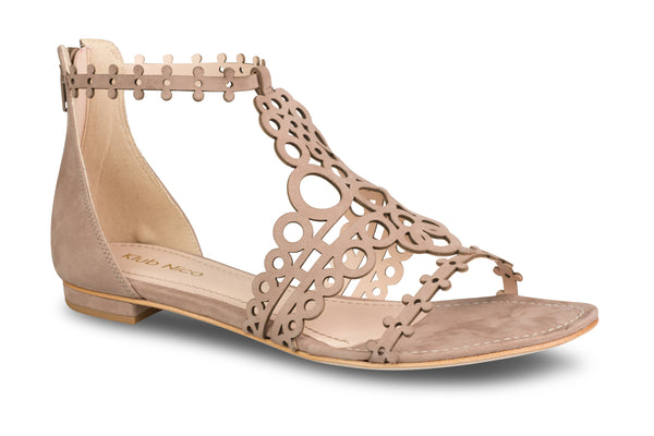 klub nico Joellen Footwear Taupe Leather