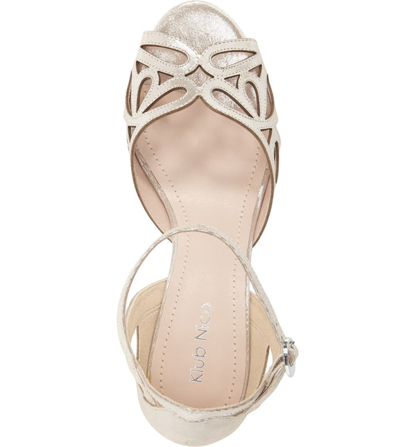 Klub Nico Kismet Footwear Silver Gloss Leather