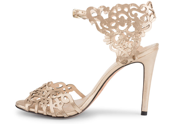 Klub Nico Moxie 3 Footwear Champagne Gloss Leather