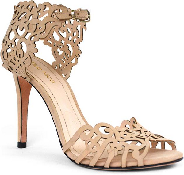 klub nico Moxie Footwear Nude Nubuck