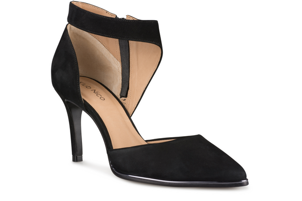 klub nico Rimona Footwear Black Nubuck