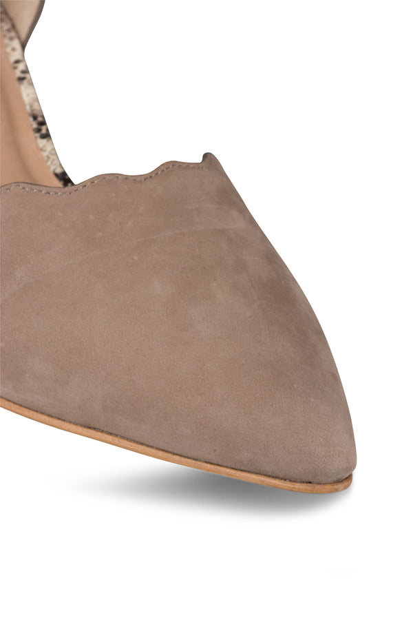 Klub Nico Roesia Snake Footwear Taupe Nubuck / Snake