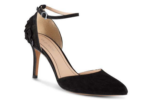 klub nico Rosaria Footwear Black Nubuck