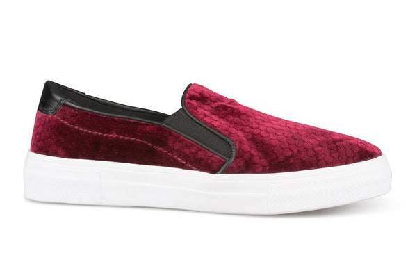 Klub Nico Solange Footwear Wine Velvet / Leather