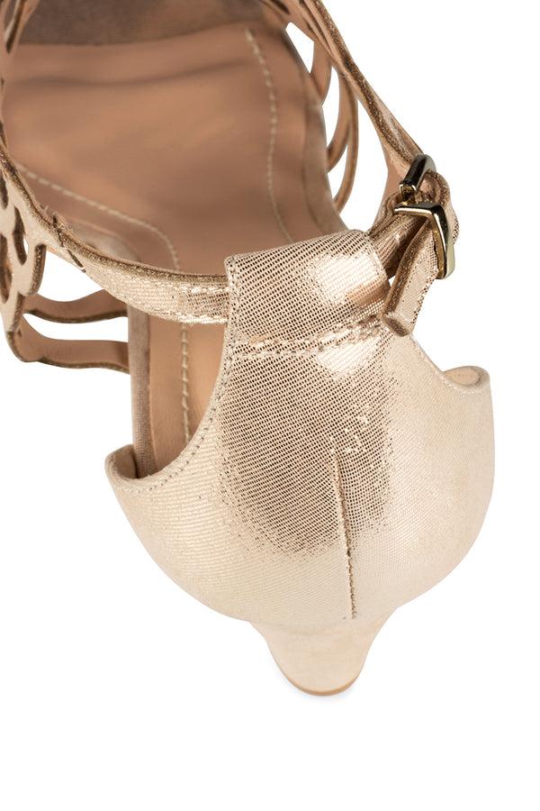 Klub Nico Millie Wedge Footwear Champagne Gloss Leather