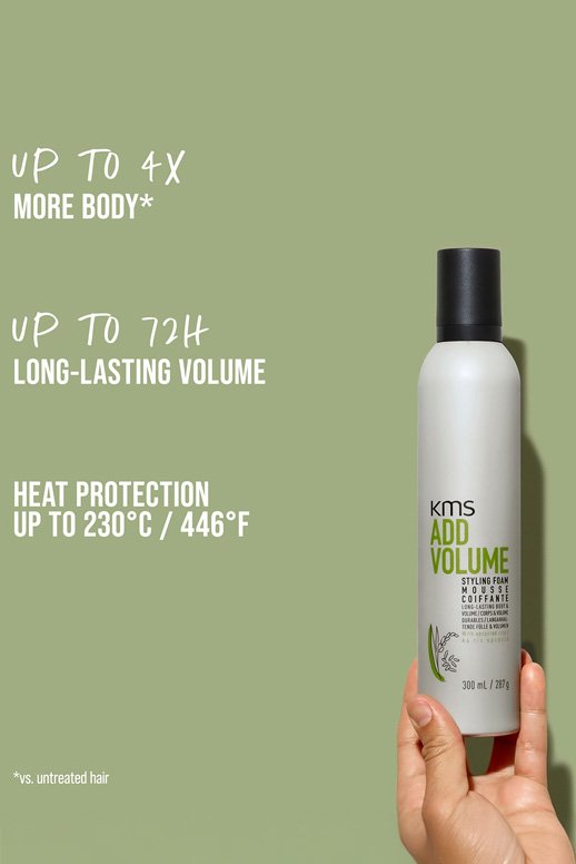 kms california ADDVOLUME STYLING FOAM