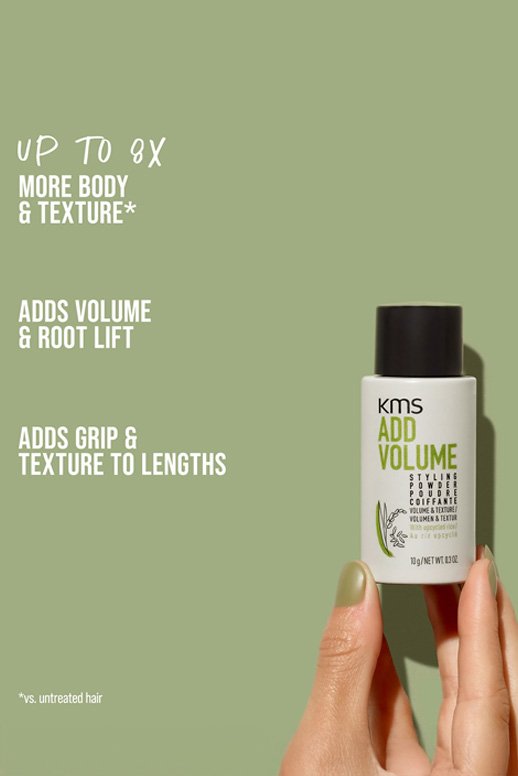 kms california ADDVOLUME STYLING POWDER