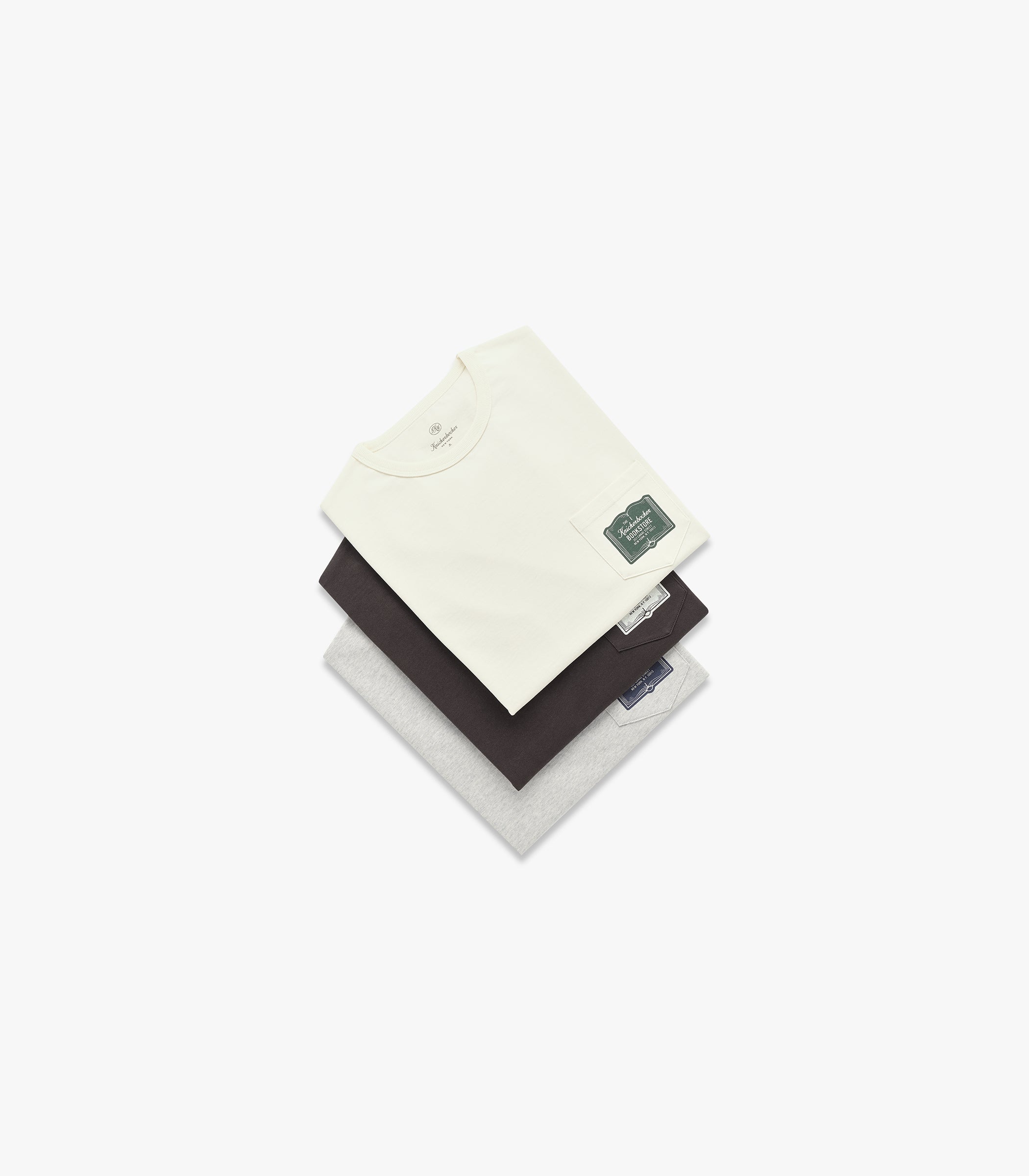 Knickerbocker Bookstore Clerk Heavyweight Pocket T-Shirt