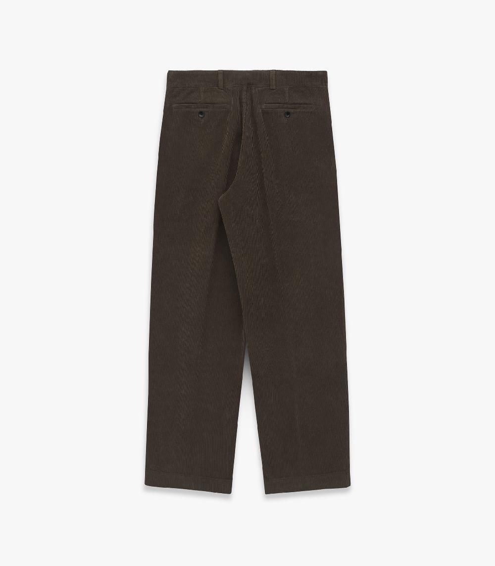 Knickerbocker Canal Pleated Corduroy Cotton Pant