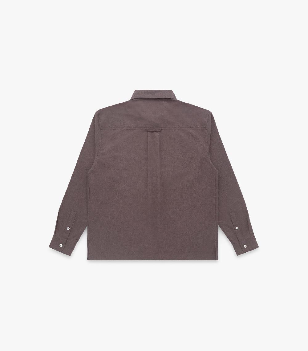 Knickerbocker Carmine Flannel Twill Cotton Shirt