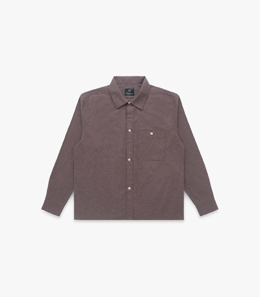 knickerbocker Carmine Flannel Twill Cotton Shirt