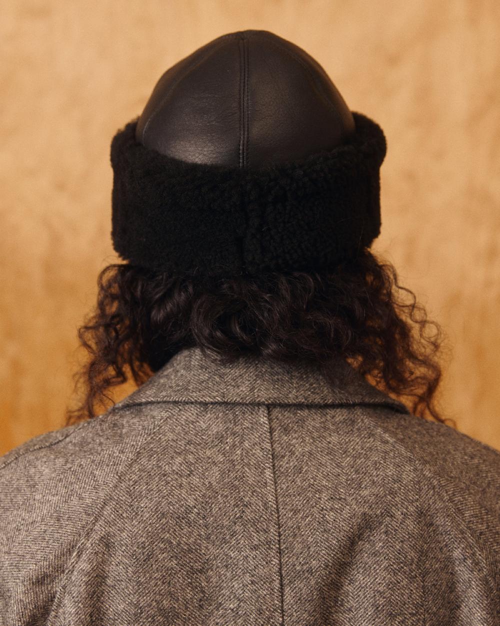 Knickerbocker Inferno Sheepskin Cap