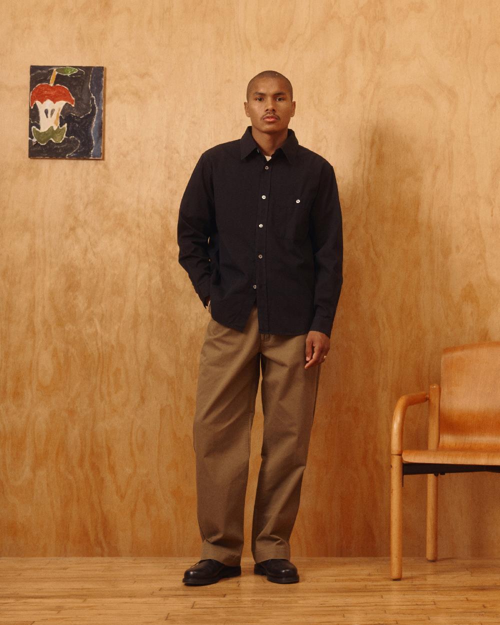Knickerbocker Jones Twill Cotton Shirt