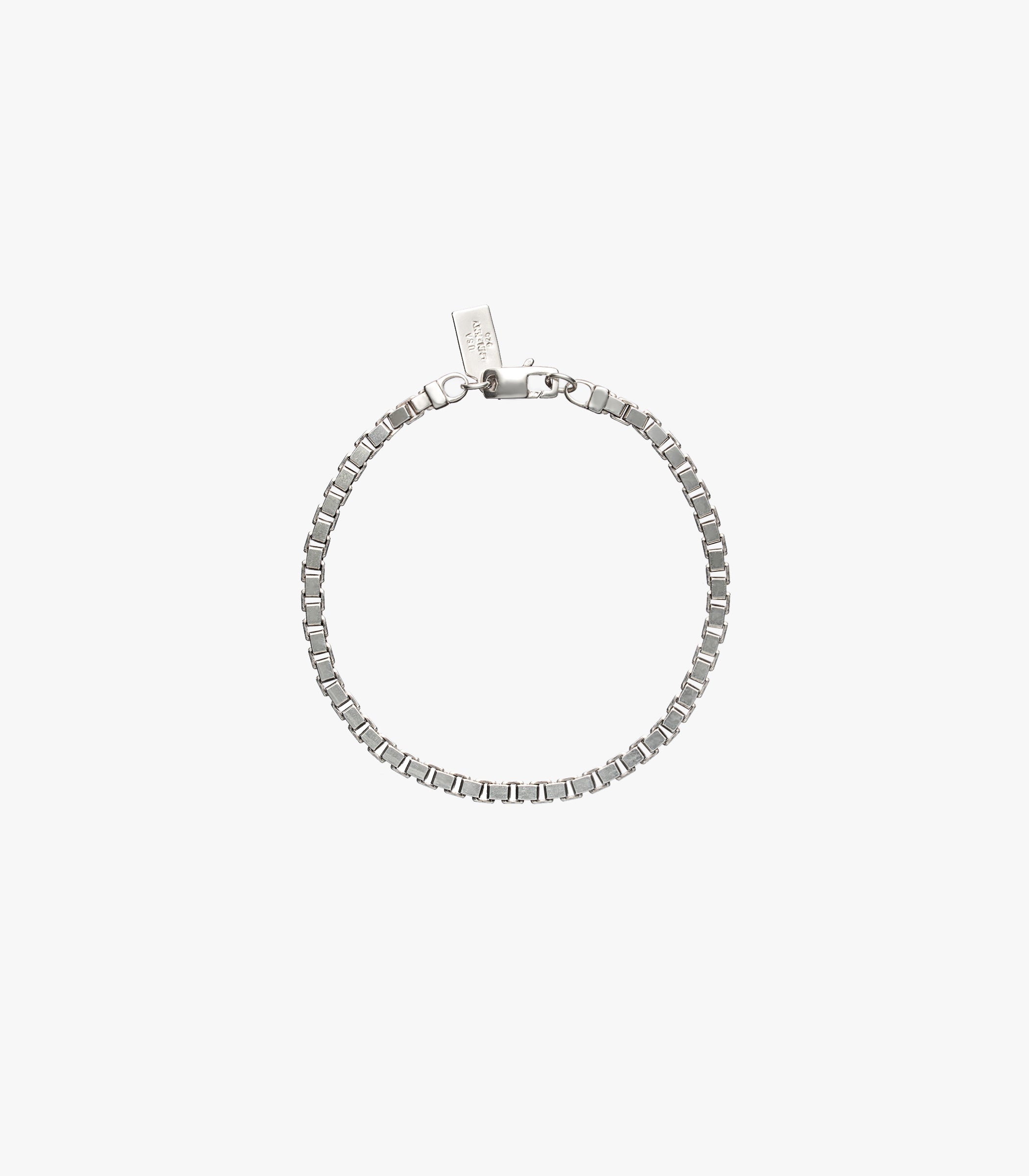 Knickerbocker Silver Venetian Box Bracelet