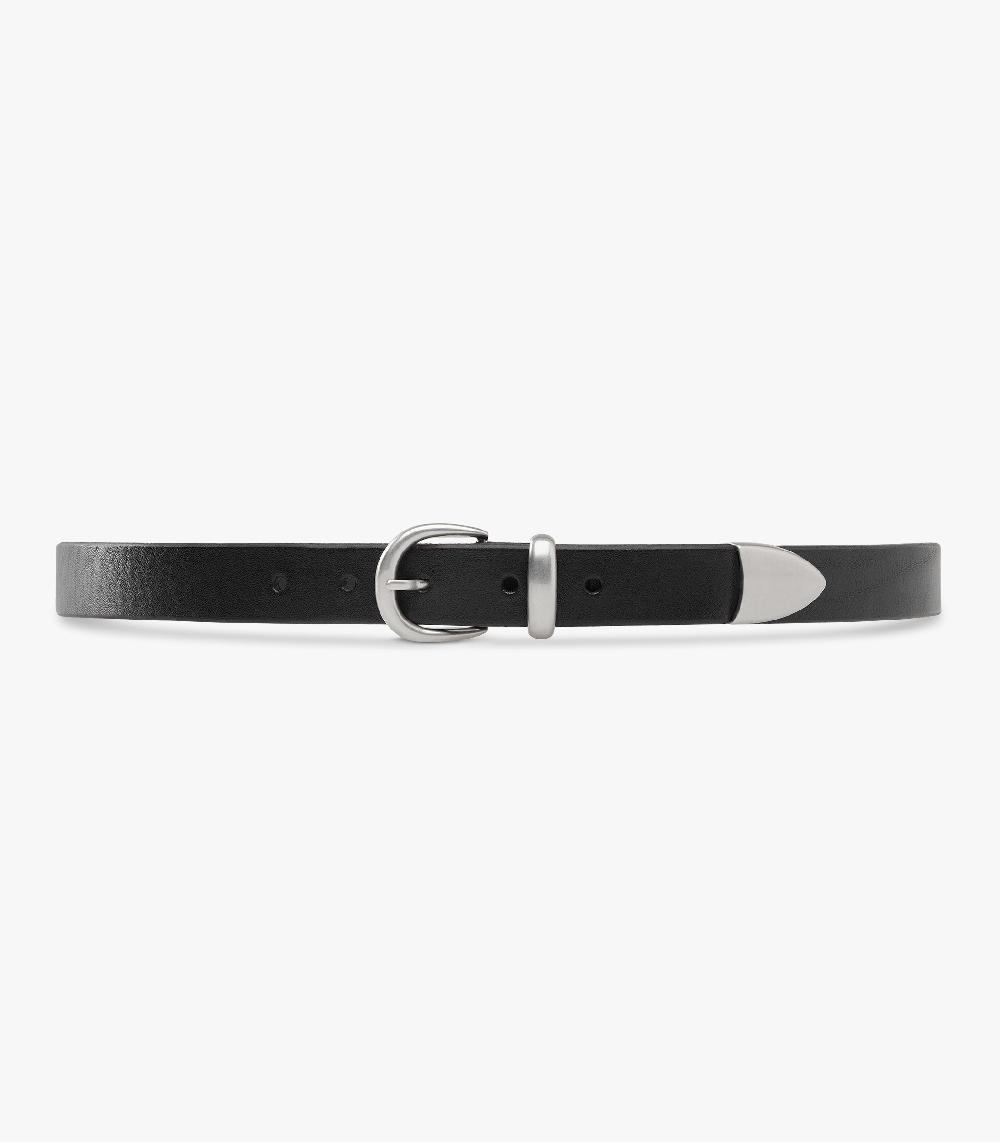 Knickerbocker Western Bridle Leather Belt Slim