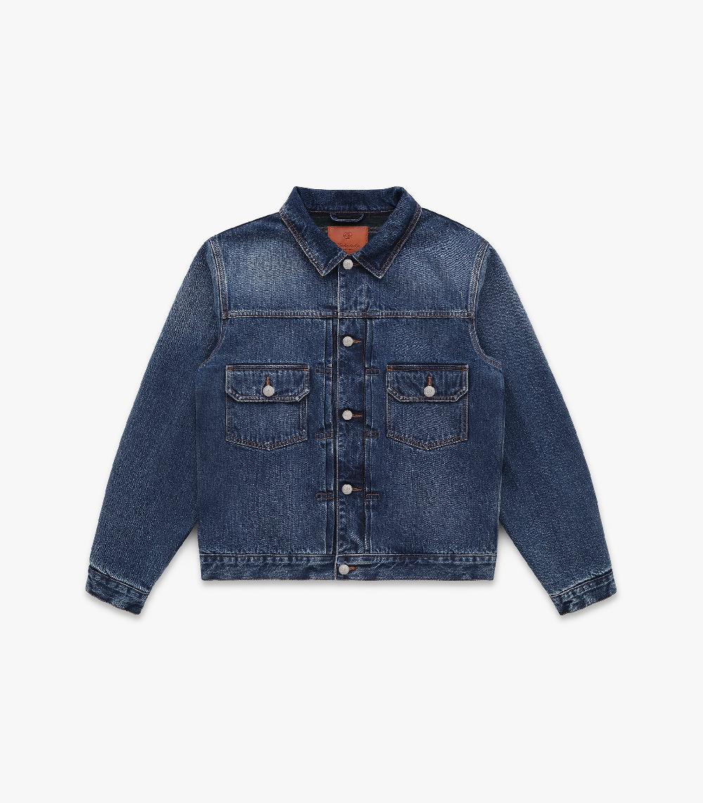 knickerbocker Wayfarer Wool Blanket Lined Denim Trucker