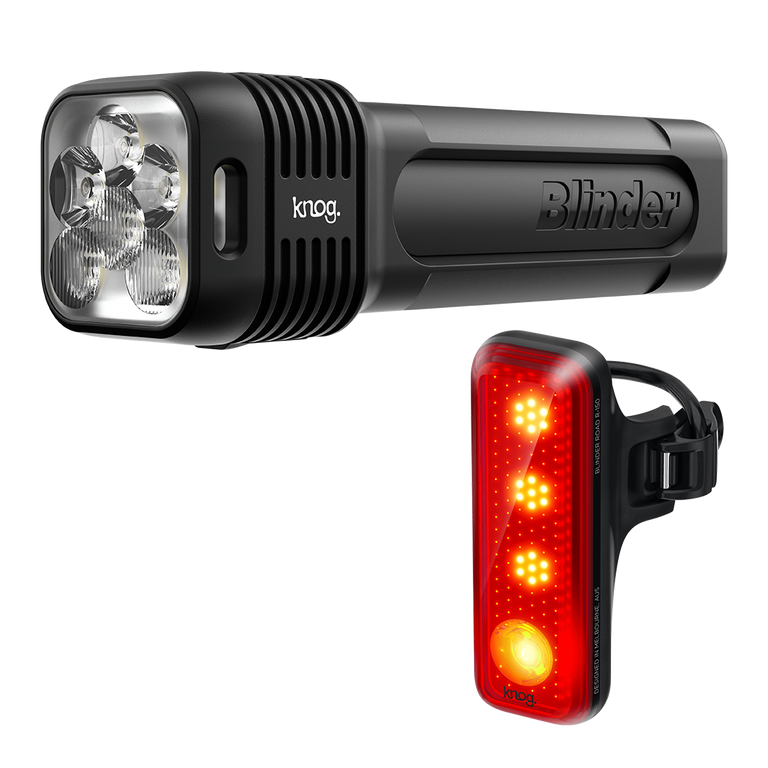 knog Blinder 1300 & Blinder R-150 Rear Bike Light Set