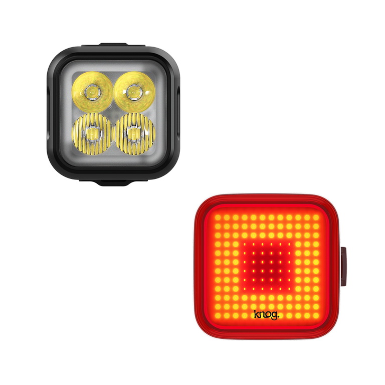 Knog Blinder 900 & Blinder Square Rear Bike Light Set