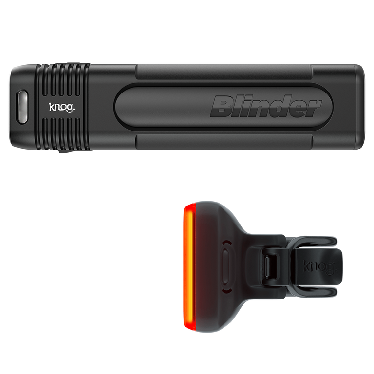 Knog Blinder 900 & Blinder Square Rear Bike Light Set