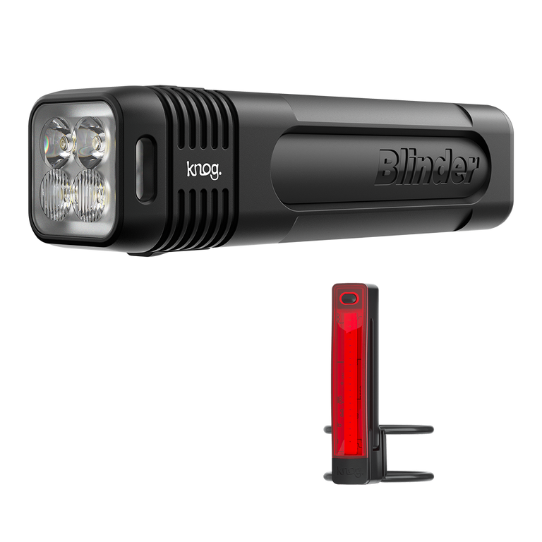 knog Blinder 600 & Plus Rear Bike Light Set