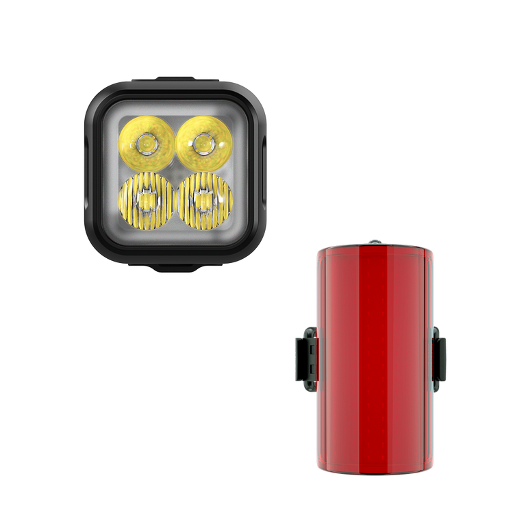 Knog Blinder 900 & Mid Cobber Rear Bike Light Set