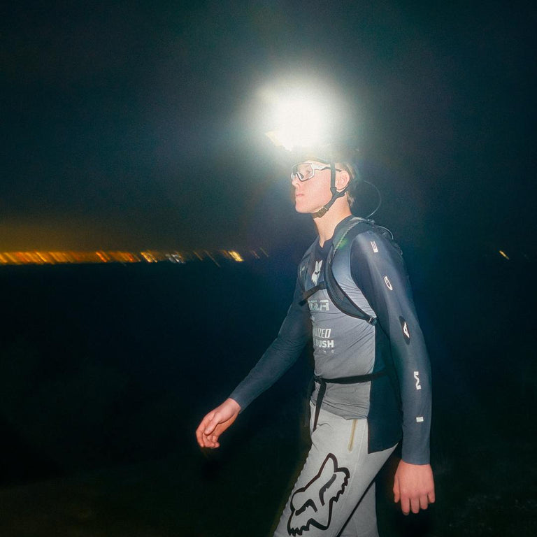 Knog Blinder X 2300 Front Bike Light Helmet Kit