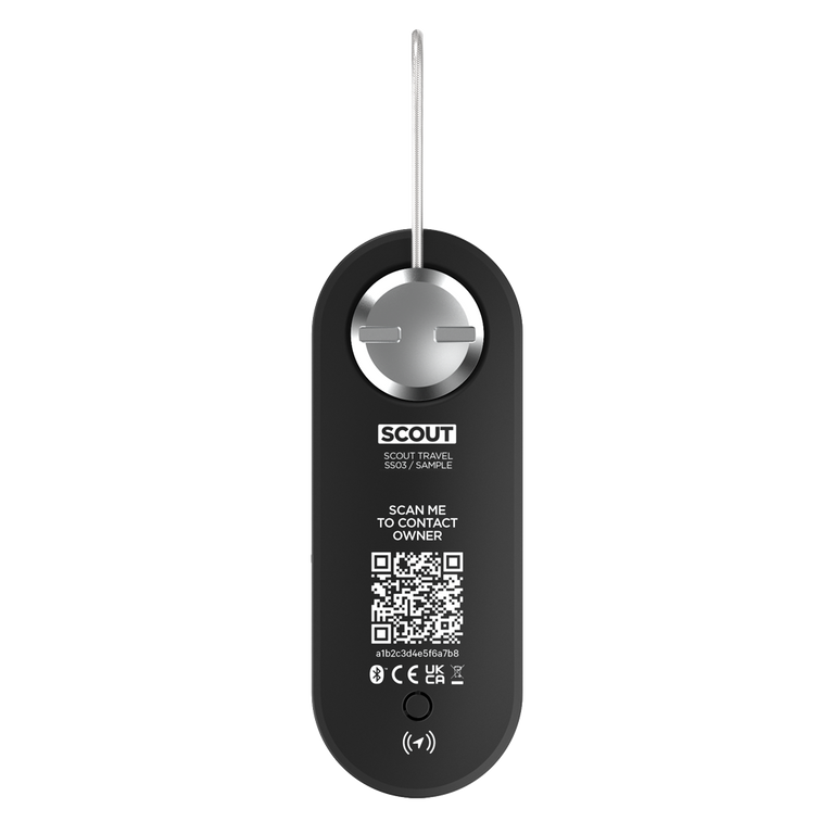 Knog Scout Travel - Smart Luggage Tag Finder & Alarm