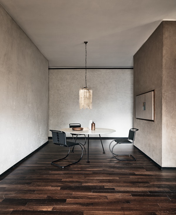 Knoll MR Side Chair Cowhide