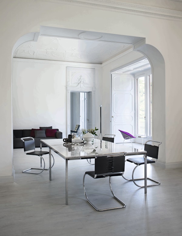 Knoll MR Side Chair Cowhide