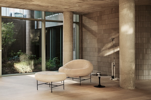 knoll Perron Bun™ Lounge Chair And Ottoman