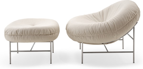 knoll Perron Bun™ Lounge Chair And Ottoman