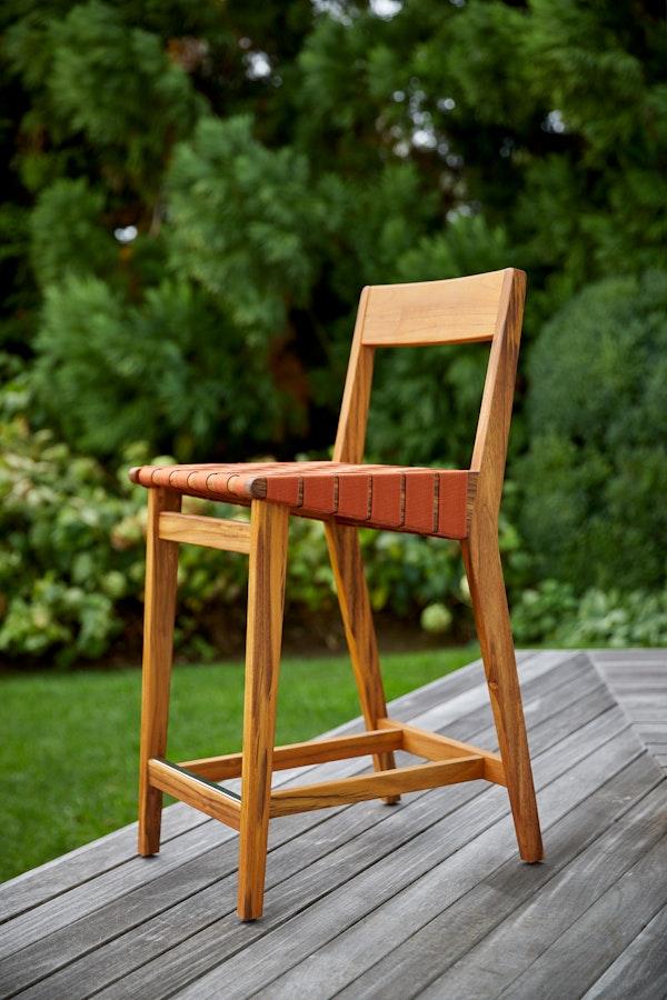 Knoll Risom Outdoor Barstool