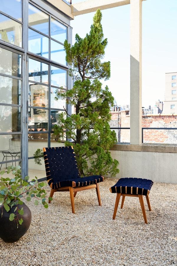 Knoll Risom Outdoor Ottoman