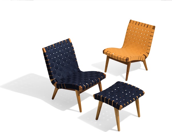 Knoll Risom Outdoor Ottoman