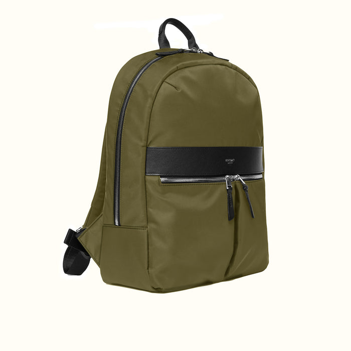 knomo 14" Laptop Backpack in Moss Green