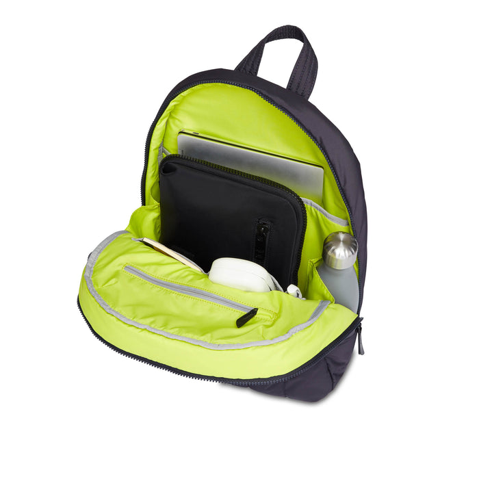 Knomo 15" Laptop Backpack In Black Quilted