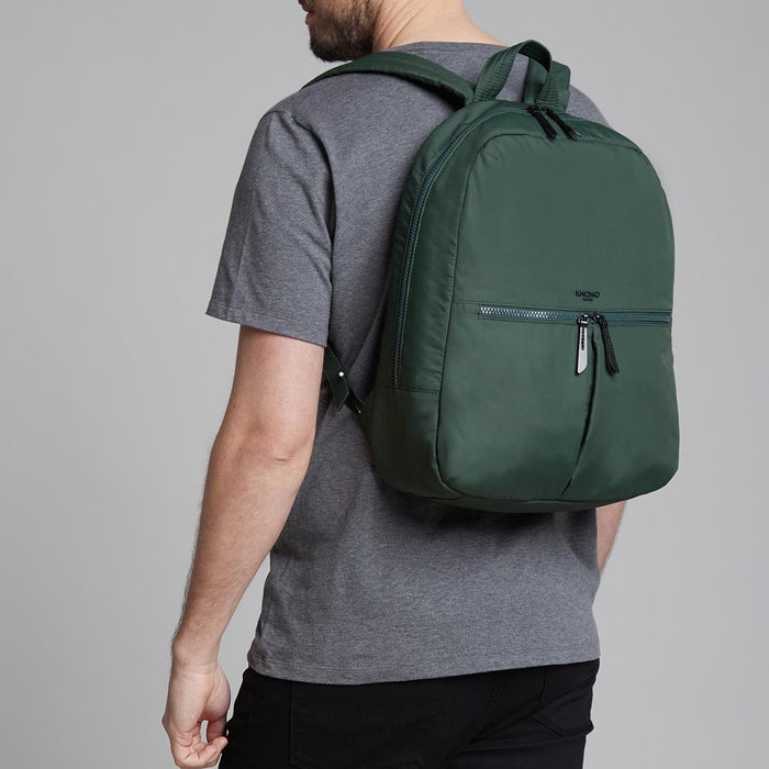 knomo 15" Laptop Backpack in Bottle Green