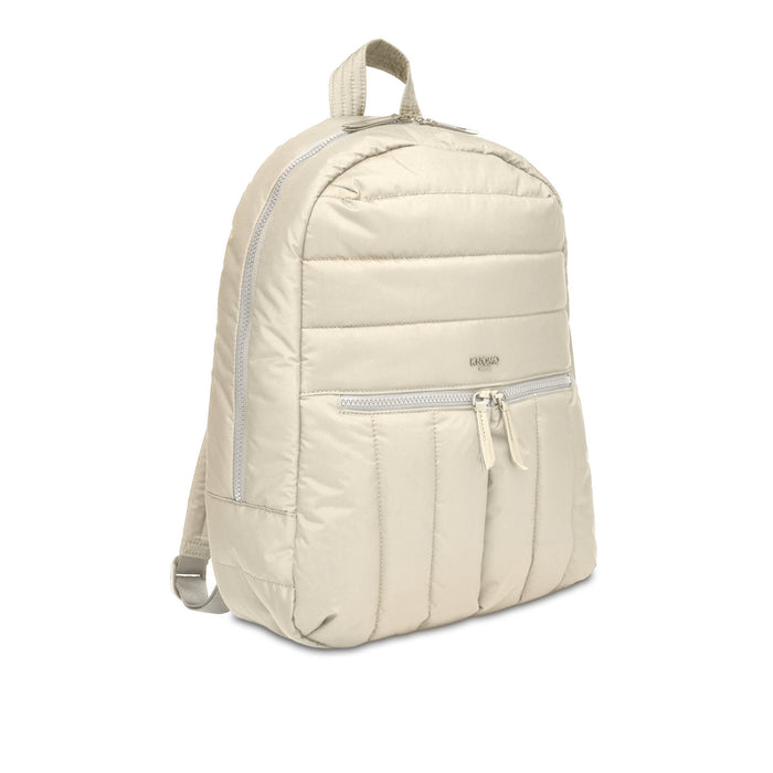 knomo 15" Laptop Backpack in Portland Stone Quilted
